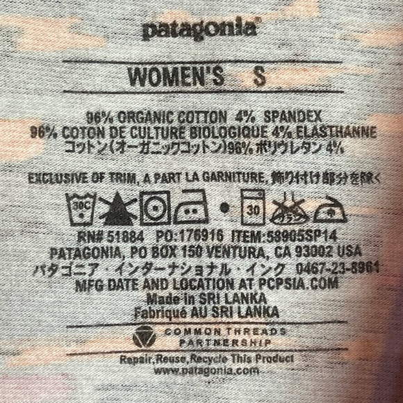 PATAGONIA EMPIRE WAIST SUN DRESS SIZE S - Picture 8 of 8